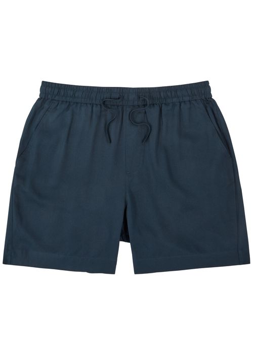 CHÉ 남성 Twill Shorts - Navy - XL 4190881