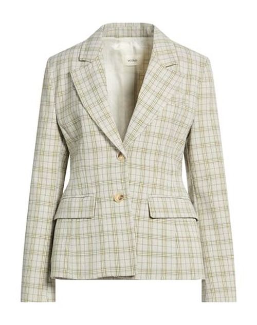 Woman Blazer Light grey Size M Polyester, Viscose, Elastane
