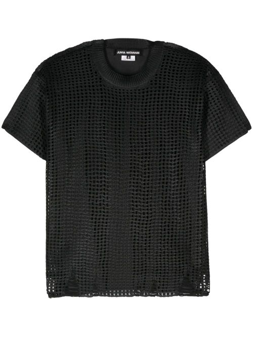 Junya Watanabe Open-Knit Crewneck T-Shirt