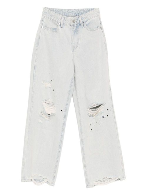Distressed jeans - Blue