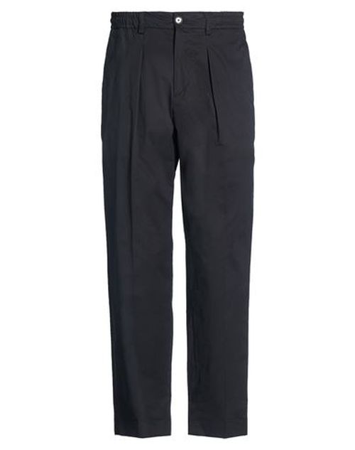 Man Pants Black Size 30 Cotton, Elastane