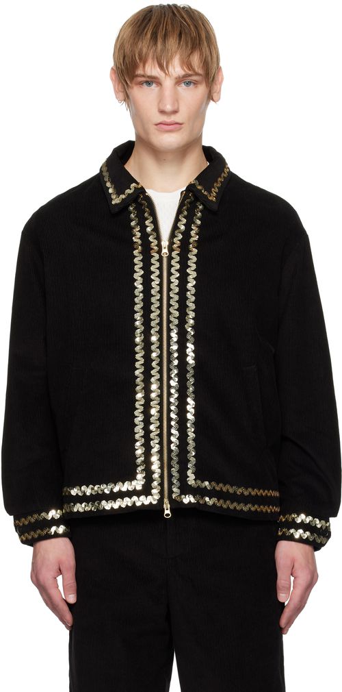 Bode Black Bandstand Jacket