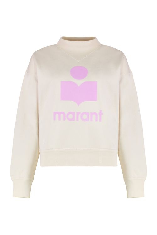Logo Graphic Cotton Crewneck Sweatshirt