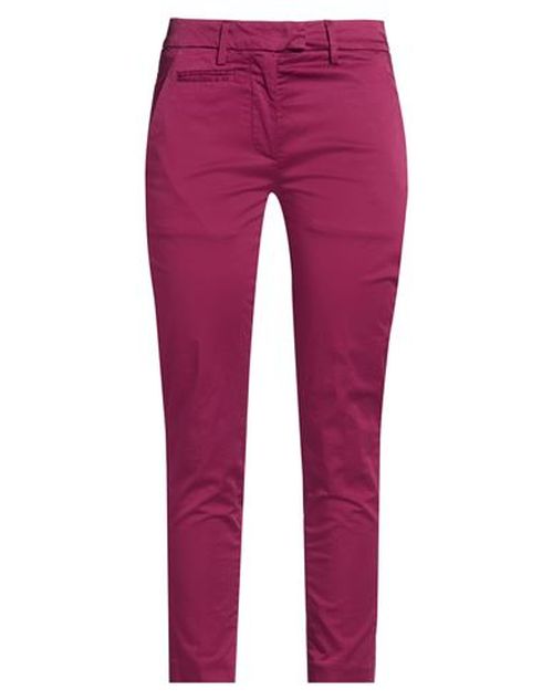 Woman Pants Garnet Size 26 Cotton, Elastane