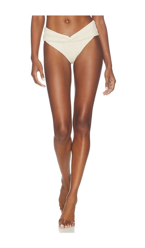DEVON WINDSOR Valen Bottom in Cream, Metallic Gold. - M also in L, S