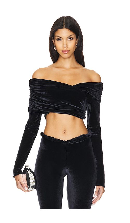 Maygel Coronel Lido Top in Black