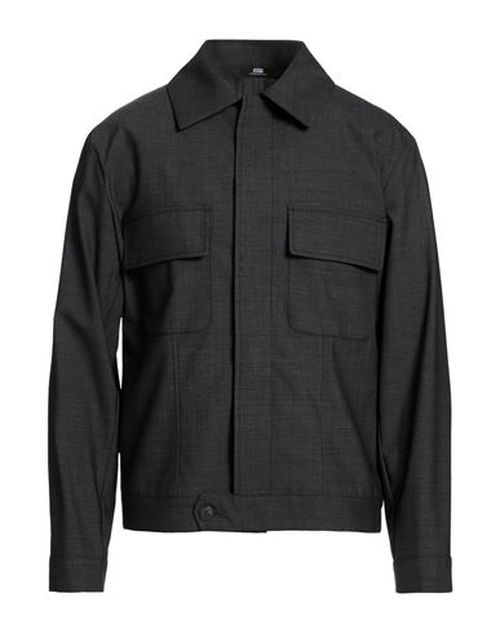 The Fine Essentials Man Jacket Charcoal Size 42 Virgin Wool, Elastane