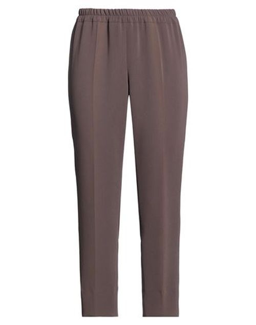 Woman Pants Dark brown Size 10 Triacetate, Polyester