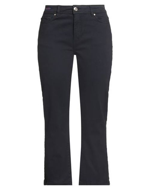 Woman Pants Midnight blue Size 6 Paper, Elastane