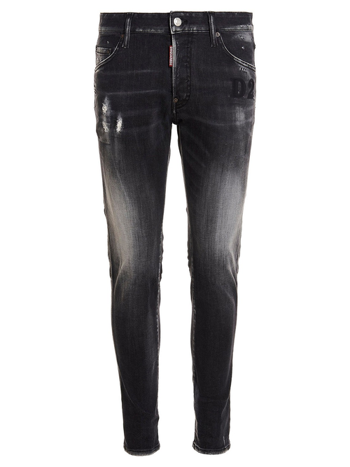 Dsquared2 Clean Wash Cool Guy Jeans in Black - Black