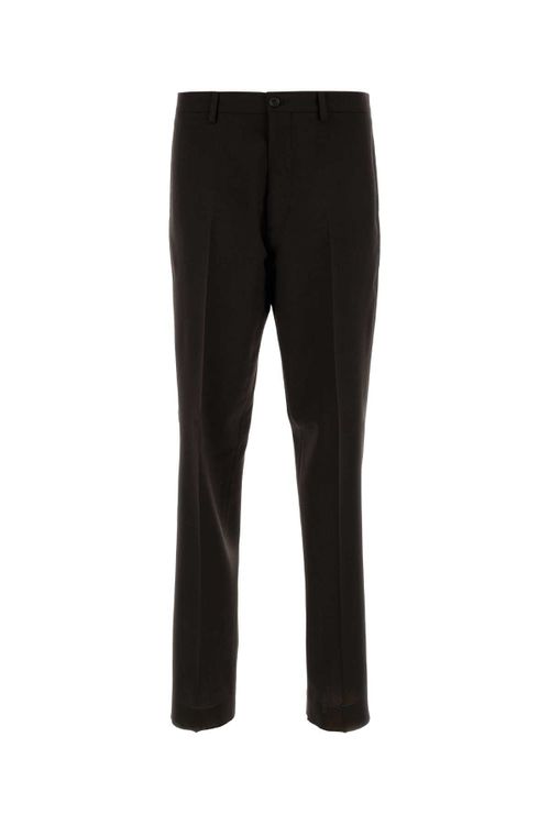 Wool Trousers — Brown