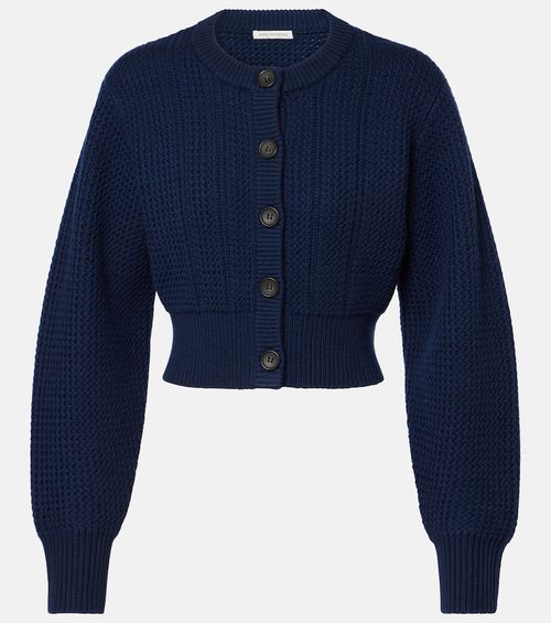 Albert cropped wool cardigan