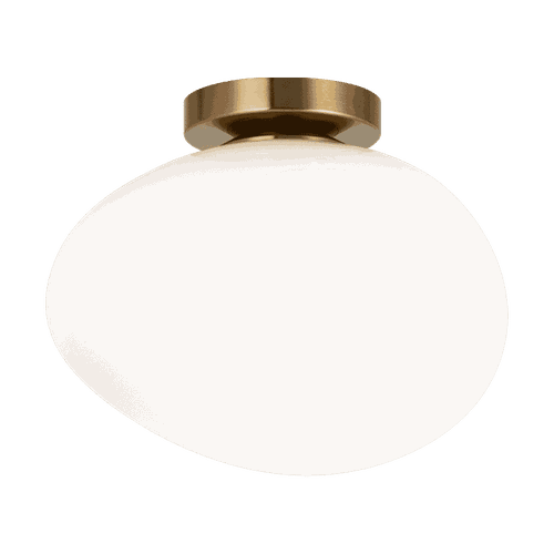 Matteo Melotte 1-Light Wall Sconce In Aged Gold Bra