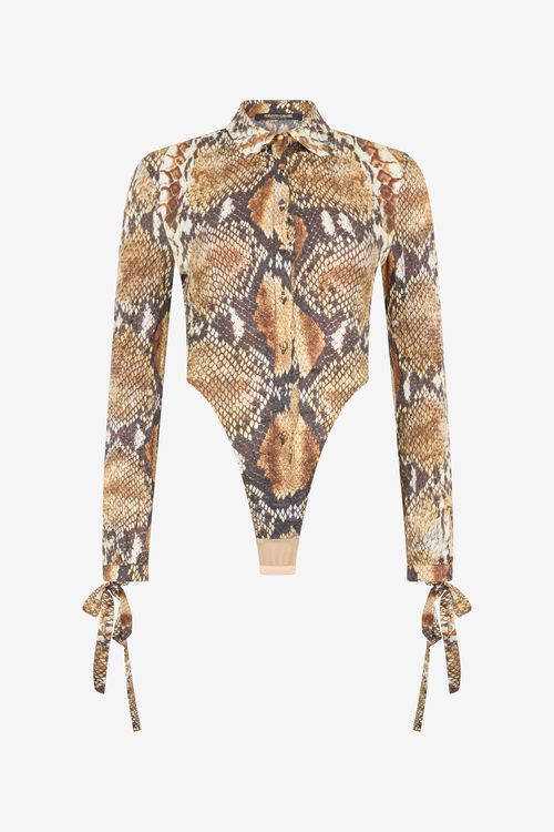Python Print Shirt Bodysuit