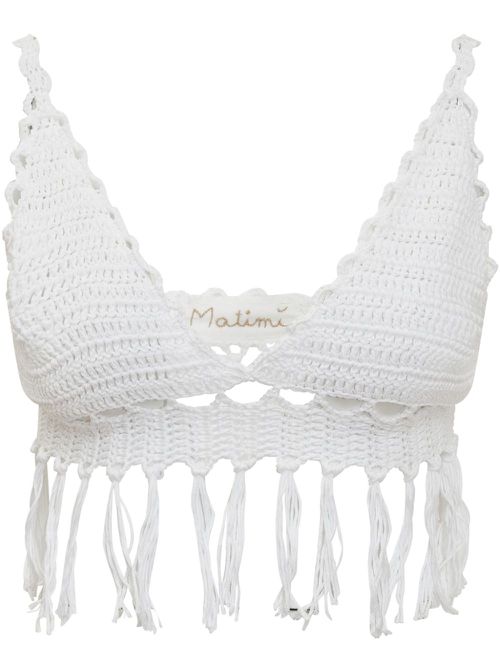 Knitted top - White
