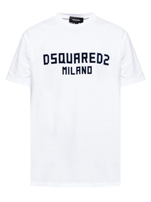 Dsquared2 Milano Logo White T-Shirt - White