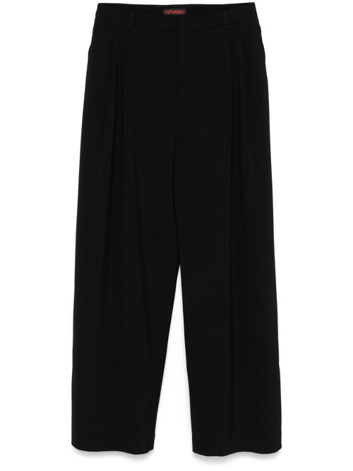 Wide-leg trousers - Black