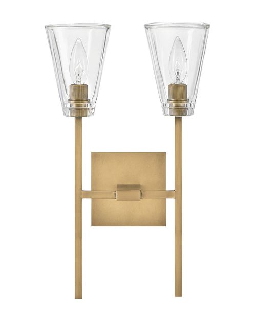 Heritage Brass LED Vanity from the Auden Collection