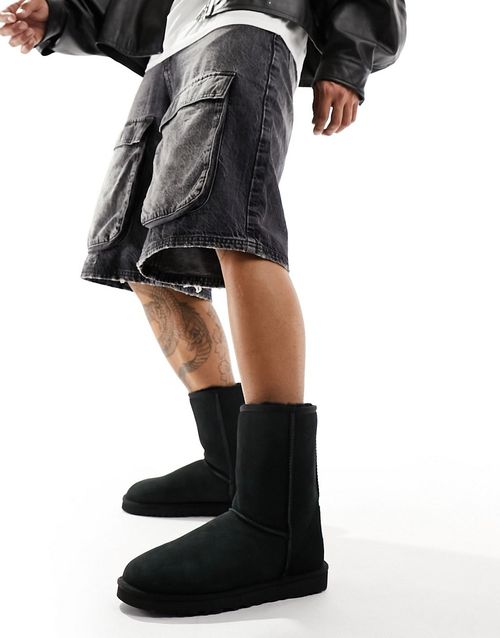 Classic short boots in black