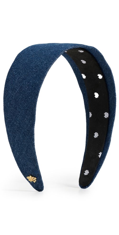 Lele Sadoughi Brigitte Headband French Denim One Size