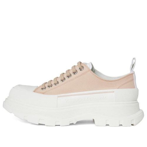 (WMNS) Tread Slick Lace Up Sneakers 'Pink White'