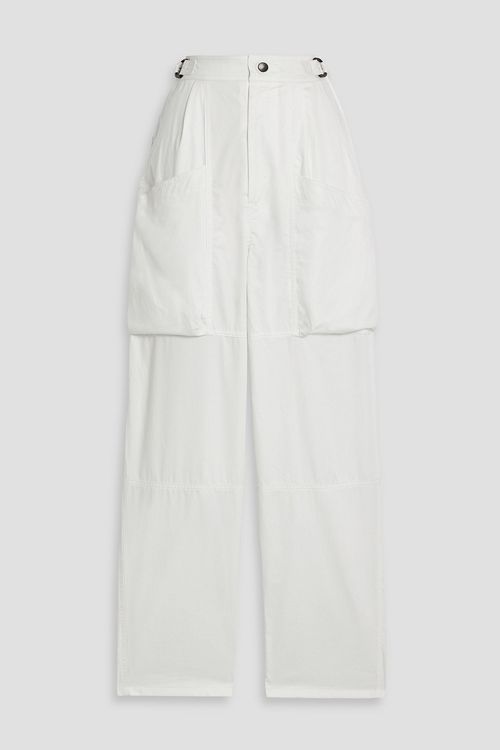 Ferima cotton-poplin cargo pants - White - FR 40