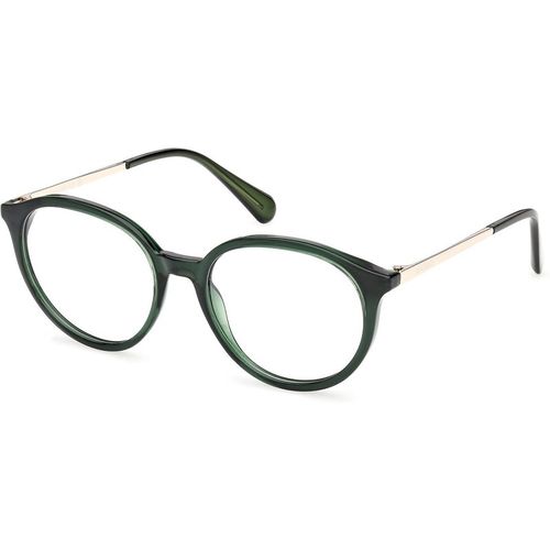 MAX&Co Mujer MAX&Co MO5198 096 Monturas ópticas Inyectado Verde Redonda Norma