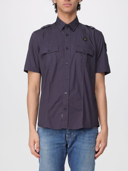 Shirt Men color Blue