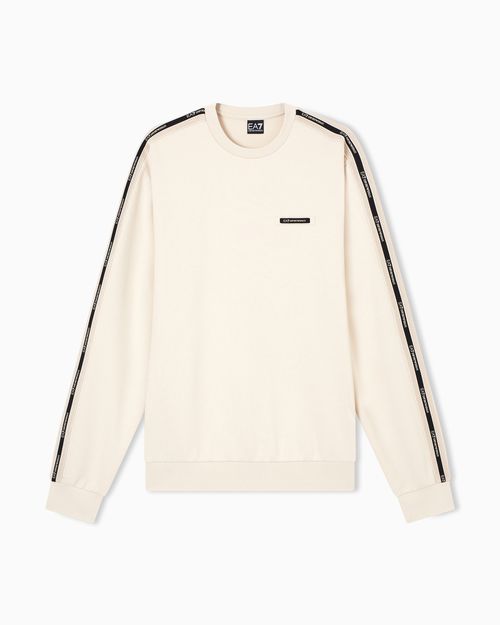 Logo Series cotton-blend interlock sweatshirt