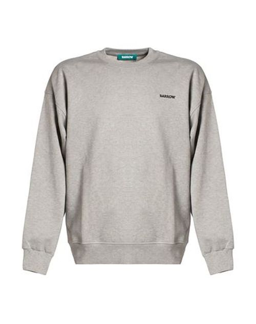 Man Sweatshirt Light grey Size M Cotton