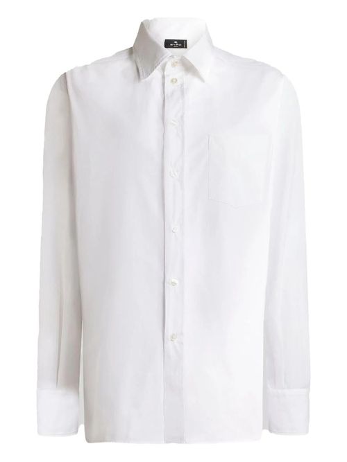 Loose Fit Shirt With Back Print