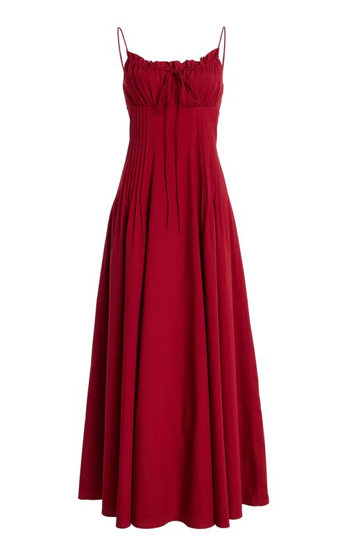 Margi Cotton Midi Dress - Moda Operandi