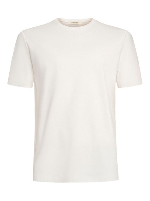Crew-neck T-shirt - White