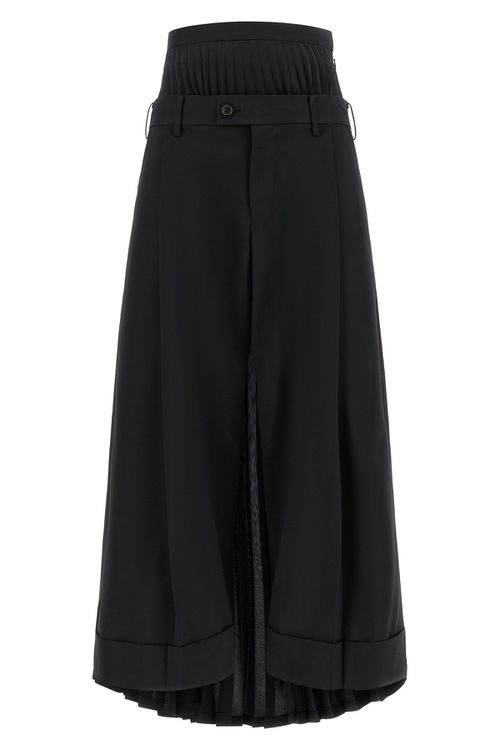 Pleated Pants