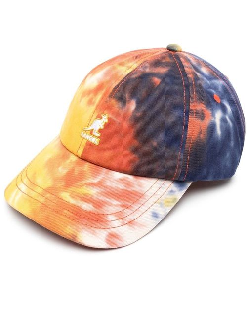 캉골 남성 logo-embroidered tie-dye cap K436018520287