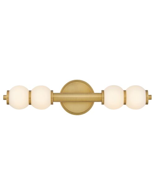 Lacquered Brass LED Wall Sconce from the Trigo Collection