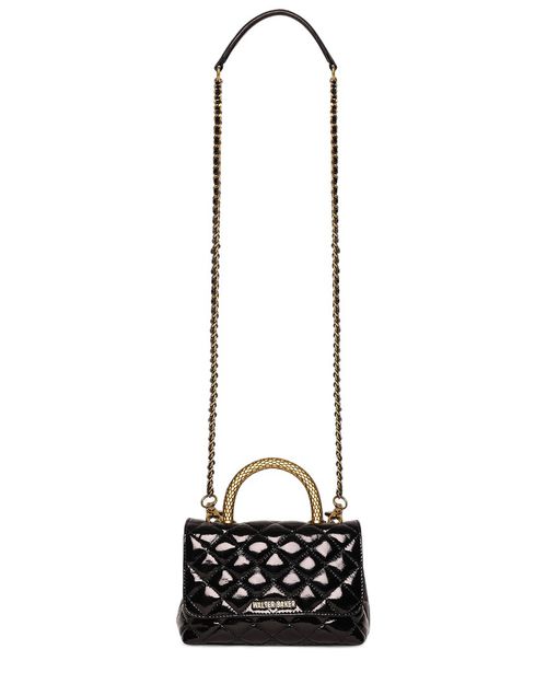 Leila Snake Mini Leather Top Handle