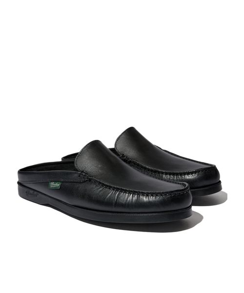 Round-toe mules