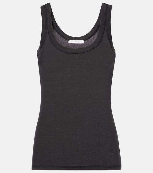 Cotton jersey tank top