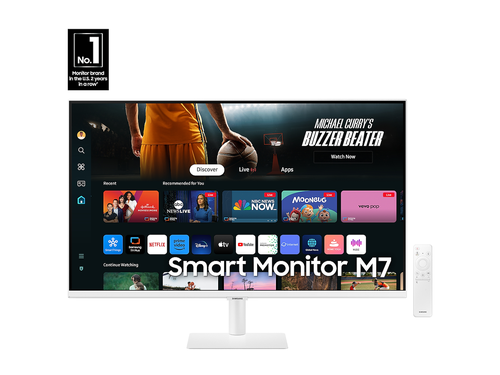 32" Smart Monitor M7 (M70D) 4K UHD with Streaming TV, Speakers and USB-C(LS32DM703UNXZA)