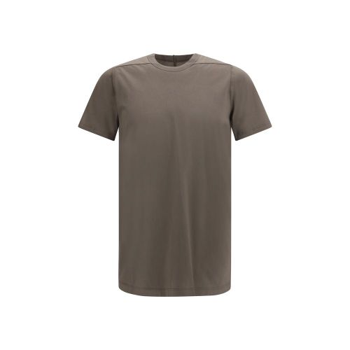 Crew Neck Cotton T-shirt — Brown
