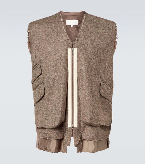 Wool gilet