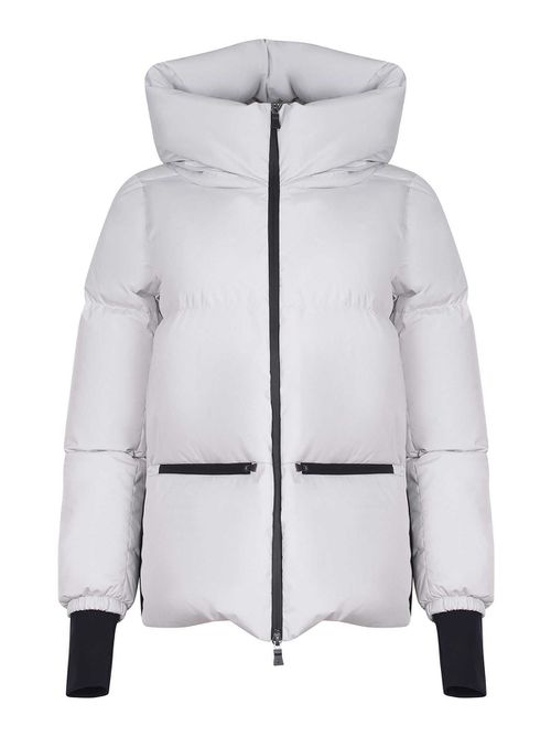 Down Jacket Made Of Matte Nylon