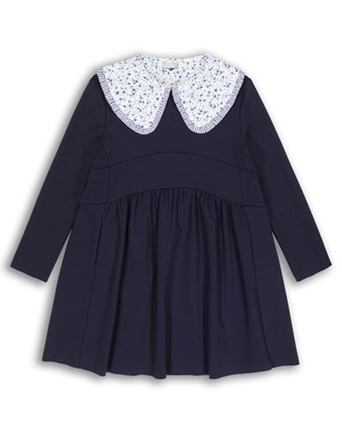 Kid Girl Kids' dress Midnight blue Size 10 Viscose, Polyamide, Elastane