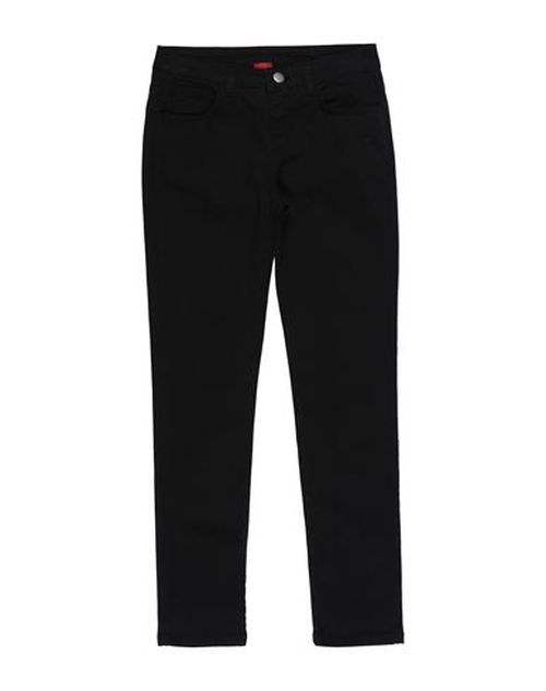 Kid Girl Jeans Black Size 14+ Cotton, Elastane