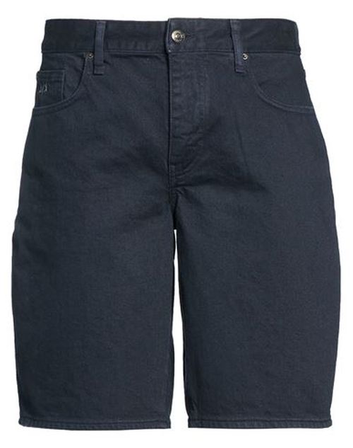 Man Denim shorts Navy Size 32 Cotton, Elastane