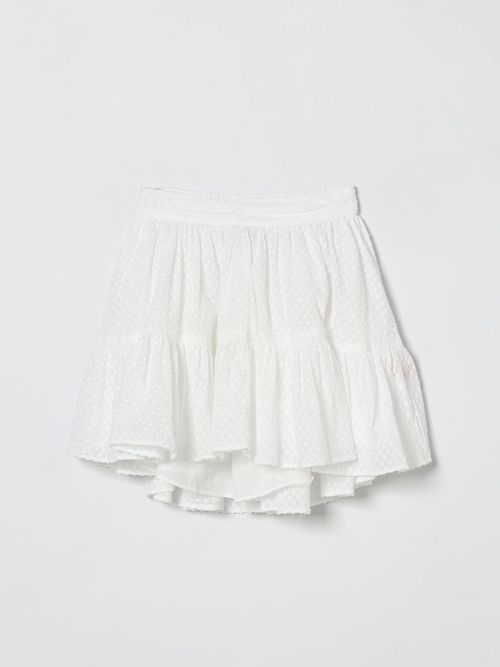 Skirt Kids color White