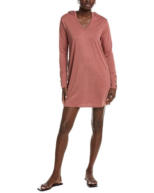 Button Detail Tunic Dress