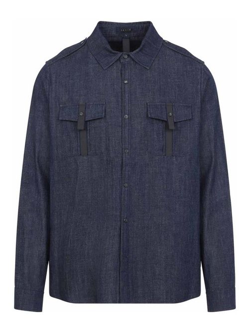 Cotton Denim Overshirt
