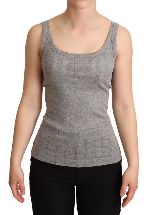 Cotton Modal Tank Top — Gray